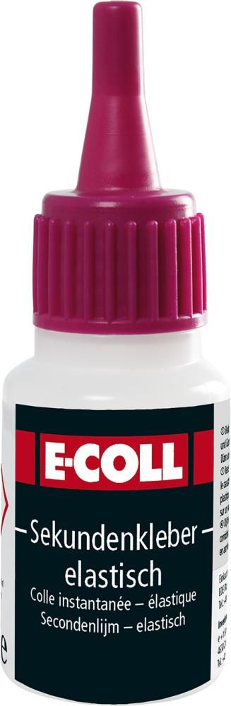 Sekundenkleber 20g elastisch E-COLL