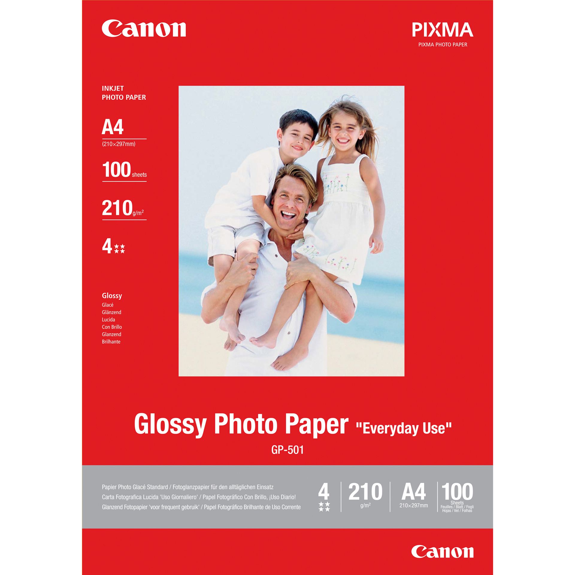 Fotopapier GP501 DIN A4 200g/m2 weiß 100 Bl./Pack.