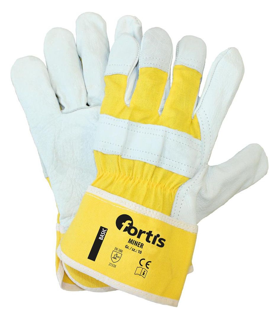 FORTIS Rindnarbenlederhandschuh