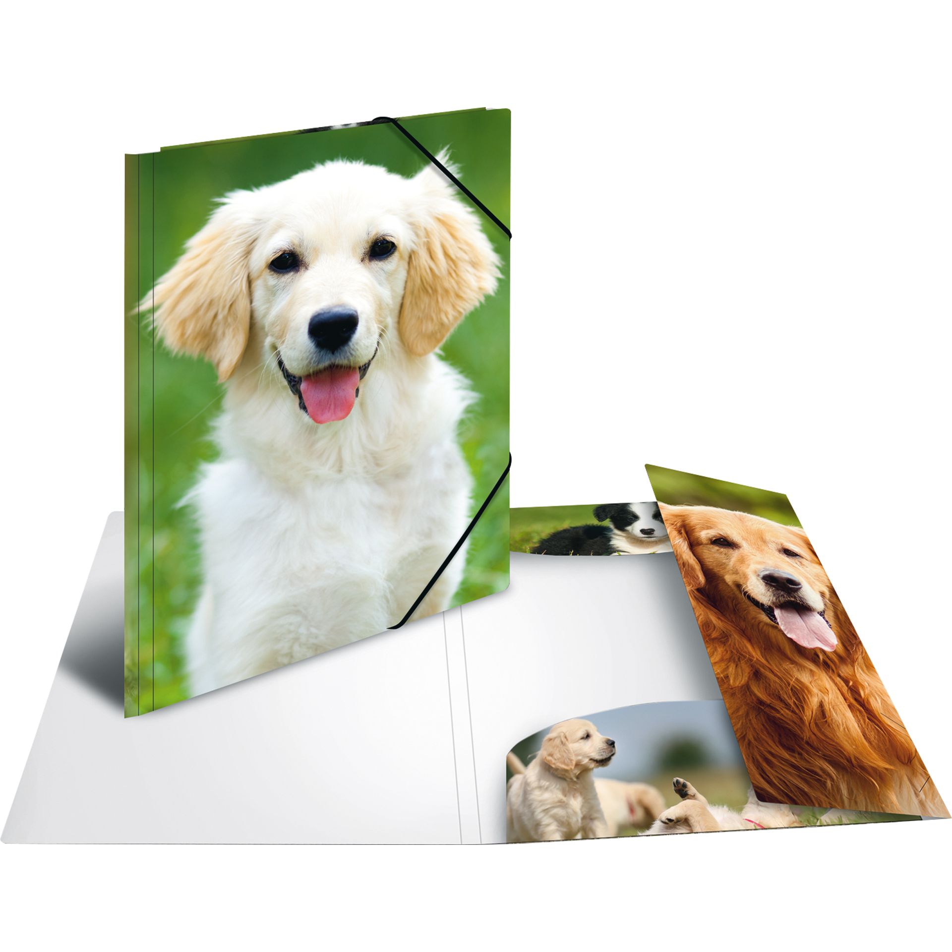 Sammelmappe A3 PP Hunde