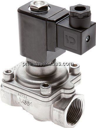 2/2-Wege ES-Magnetventil G 1/2", 0-16 bar, stromlos geschlossen (NC)