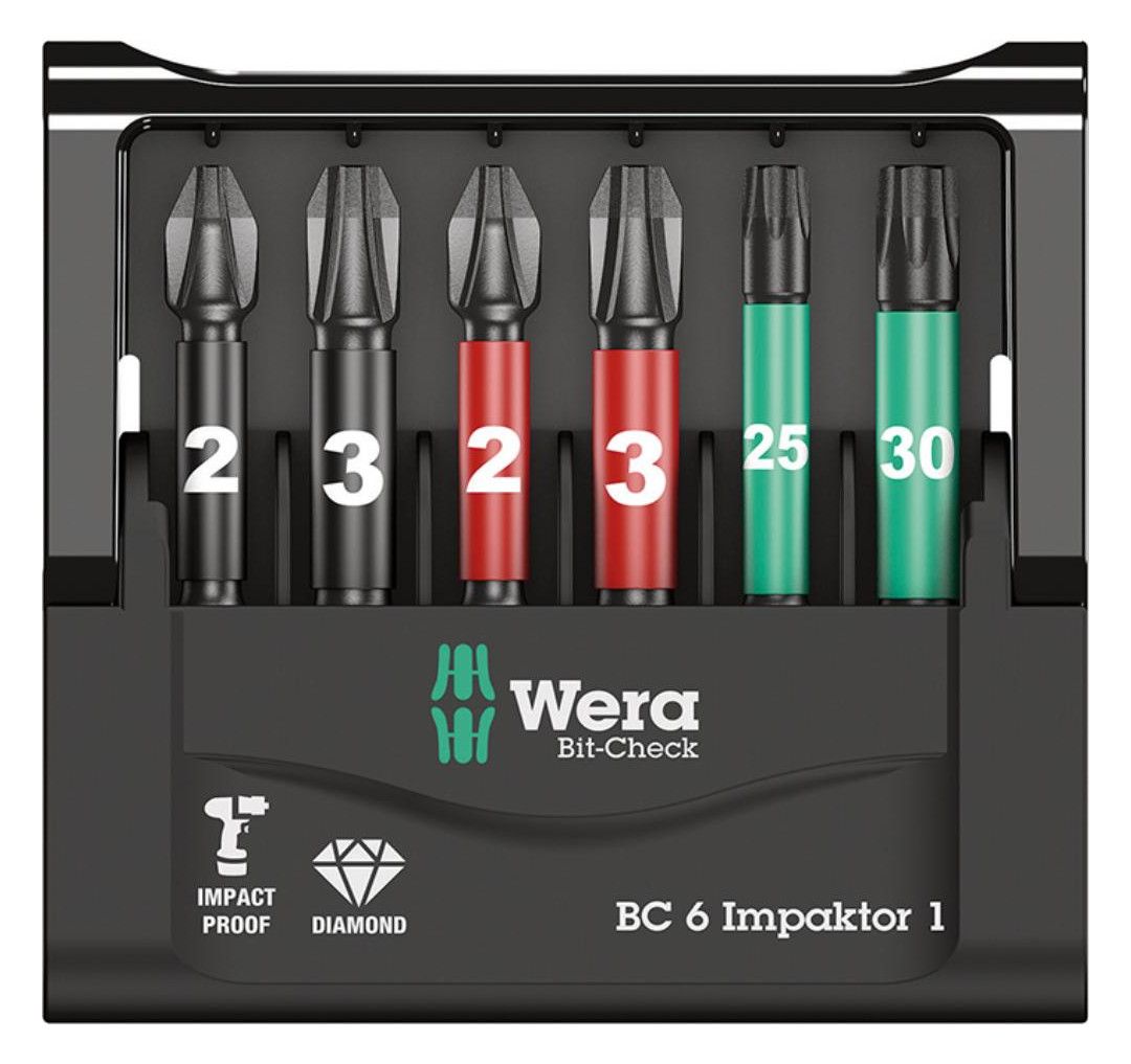 WERA Bitsatz Impaktor, "MiniCheck"