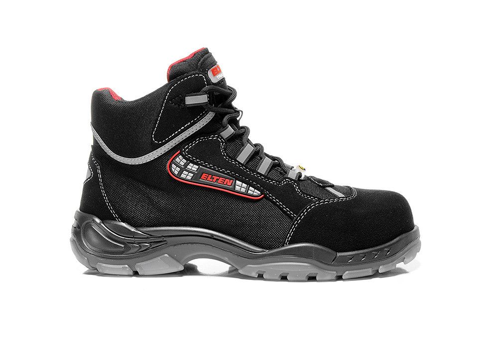 ELTEN SANDER Sicherheitsstiefel Mid S2 ESD, Schwarz, Gr. 36