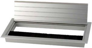 Kabeldurchl. Forro 256x100x25 Aluminium