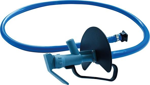 Transferschlauch blau mit Zapfhahn