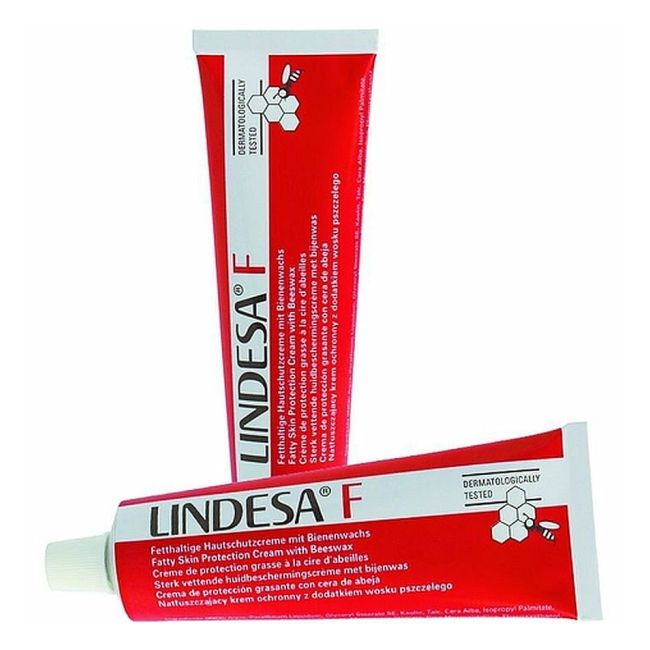 LINDESA Hautschutzcreme "F", rot
