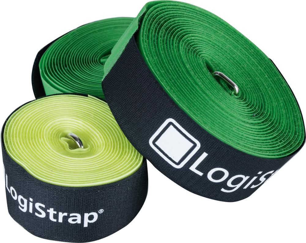 VELCRO LogiStrap Befestigungsgurt, 50mm x 6m, grün, 2 Stück