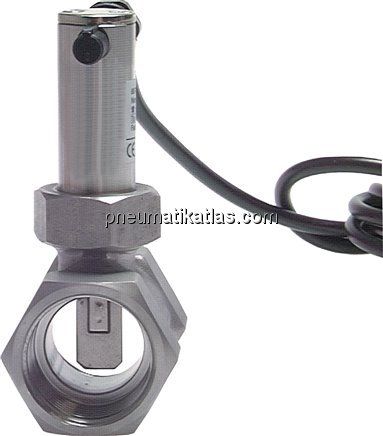 Prallscheiben-Durchflusswächter G 1/4", Messing