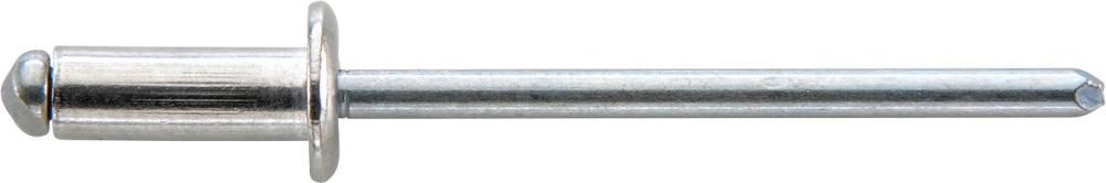 Blindniet Alu/Stahl Flachrundkopf 2,4x4mm GESIPA
