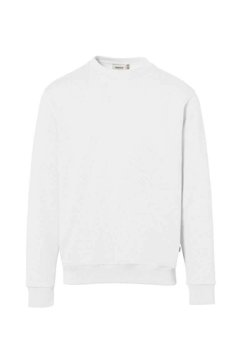 HAKRO Sweatshirt Bio-Baumwolle weiß, 2XS