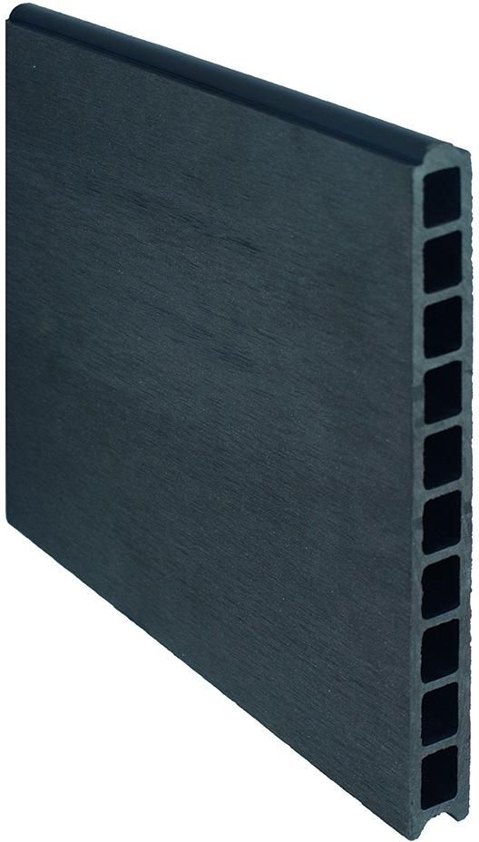 TJÖRN -Serie Zaunlamelle 20x245x1795mmANTHRAZIT WPC-Steckzaunsystem