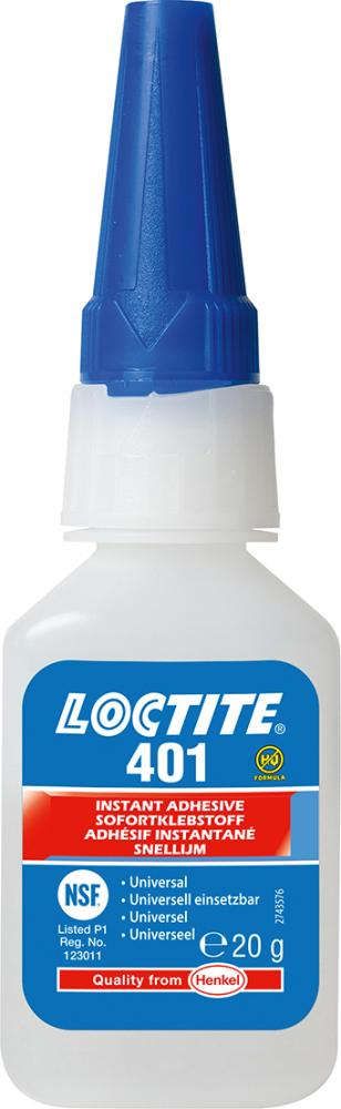 LOCTITE 401 BO20G EN/DE Sofortklebstoff Henkel