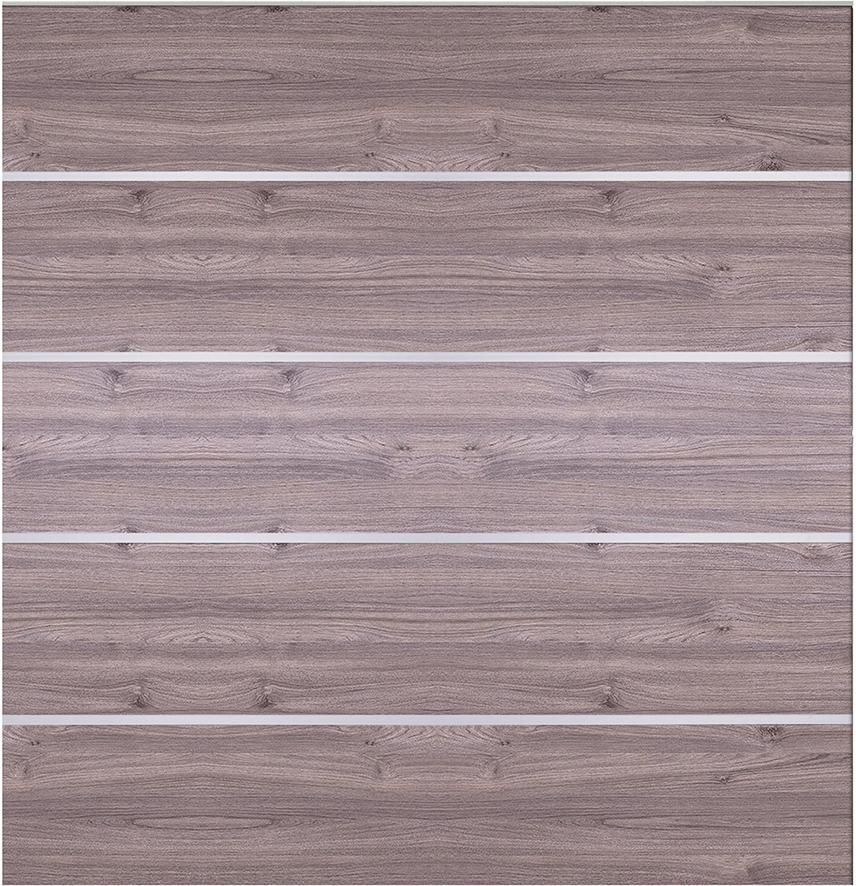 FARÖ-Serie Zaunset 1792 x 1775 mm, 5 Zaunlamellen ESCHE-GRAUHPL-Steckzaunsystem