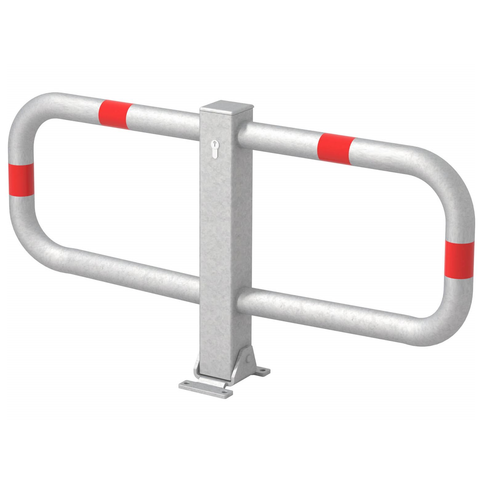 SK-Parkplatzbügel umlegbar, "Stoppy"