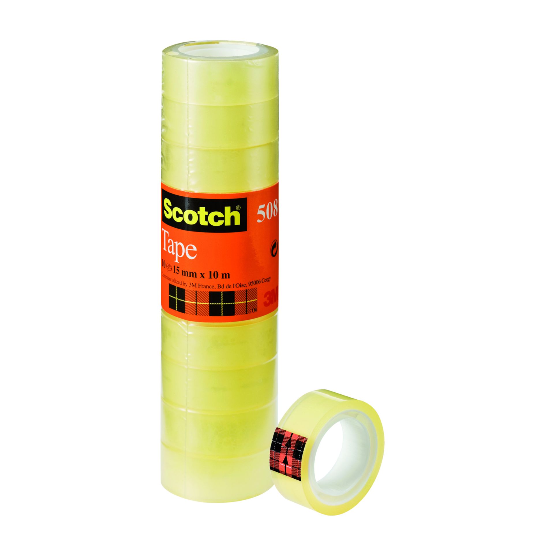 Klebeband 15mmx10m tr 10 St./Pack.