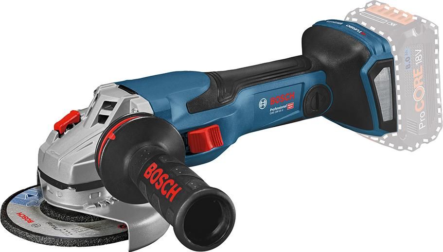 Akku-Winkelschleifer soloGWS 18V-15 C Bosch ohne Akku ohne Ladegerät L-Boxx