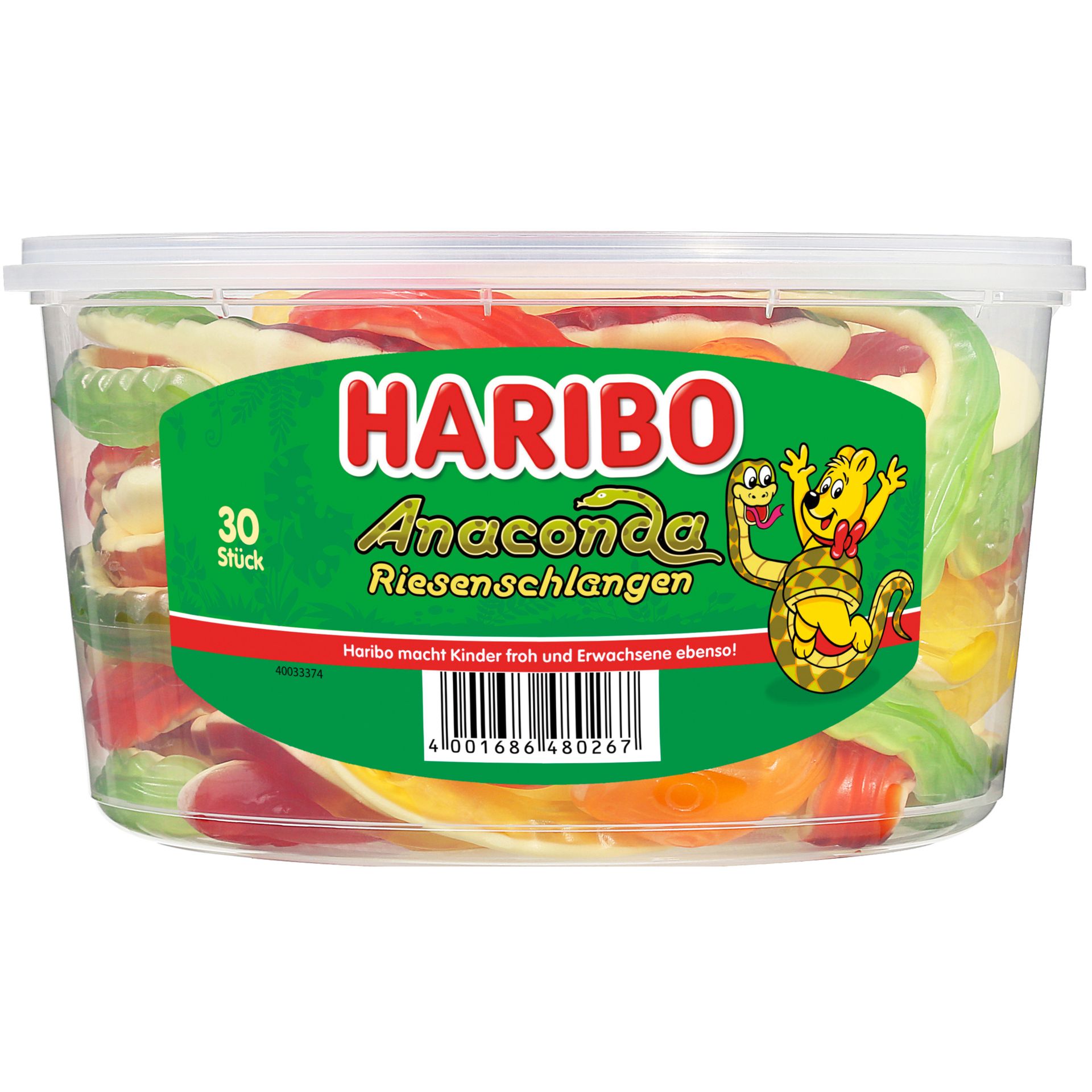 Fruchtgummi Anaconda Riesenschlangen 1200g