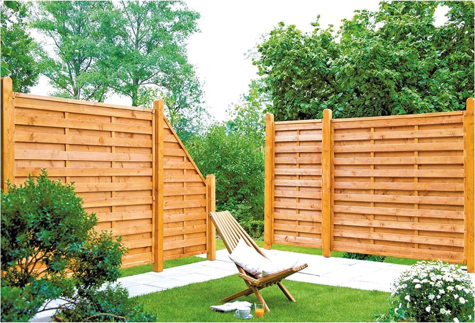 SUNLINE-Serie ECKE 90 x 180 / 90 cm Rahmen 45 x 45 mm, pinienfarbig lasiert