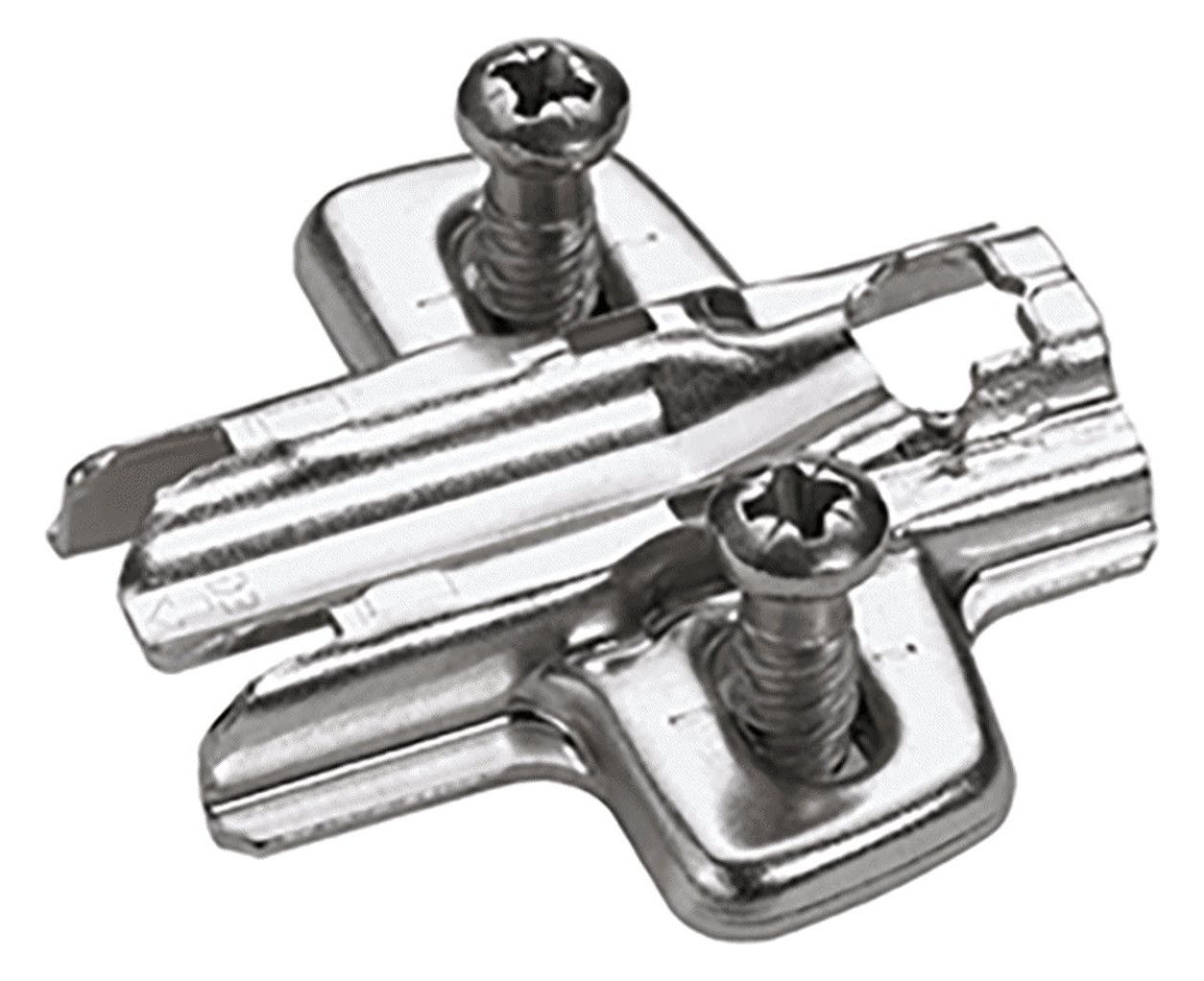 HETTICH Kreuzmontageplatte D=1,5mm