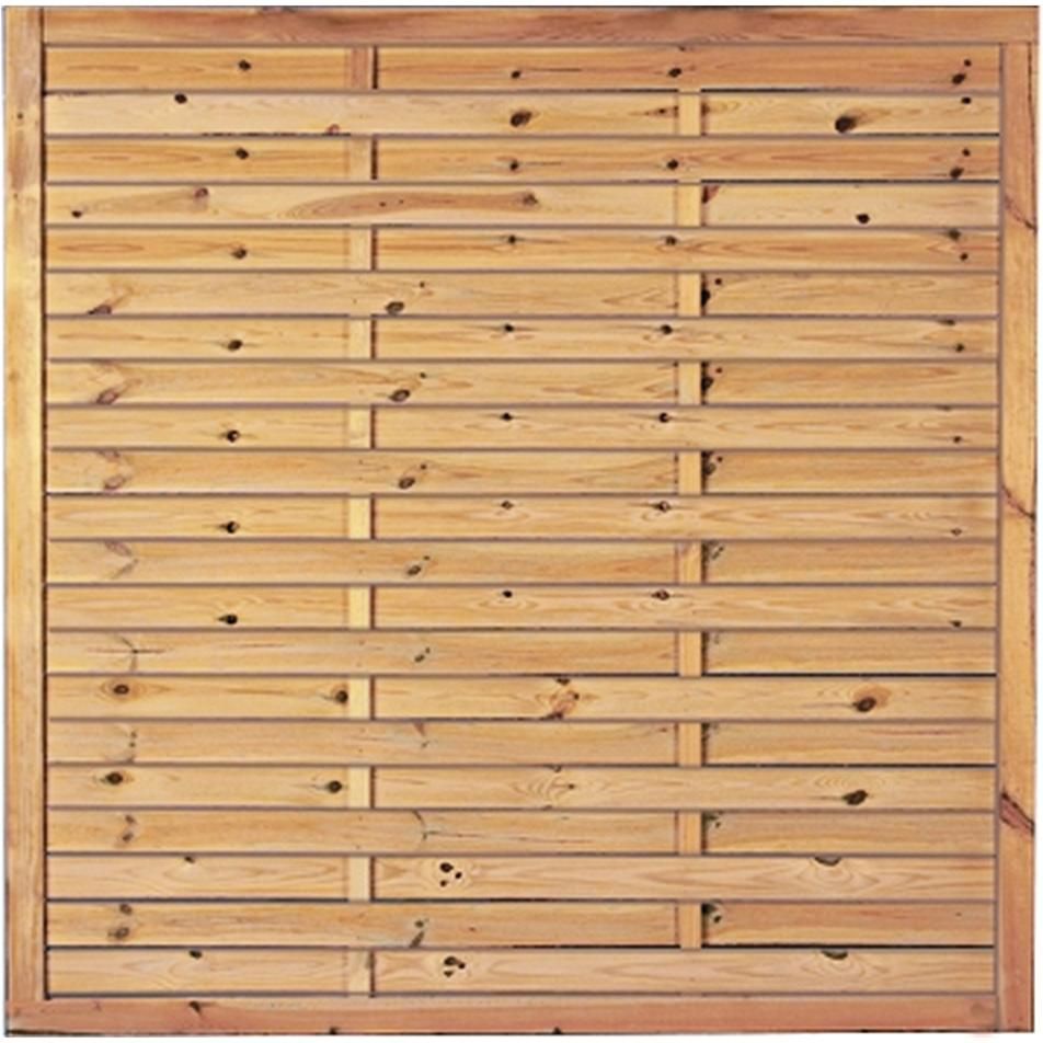 Lamellenzaun 150 x 150 cmRahmen 34/54 mm, kdi grün