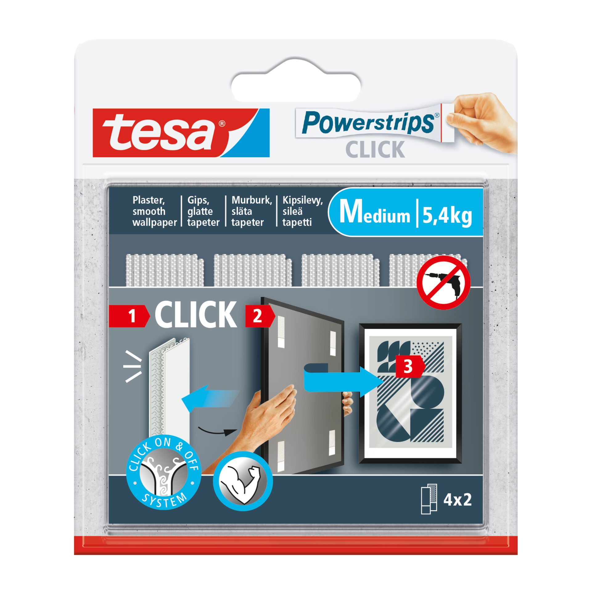 Powerstrips Click Medium