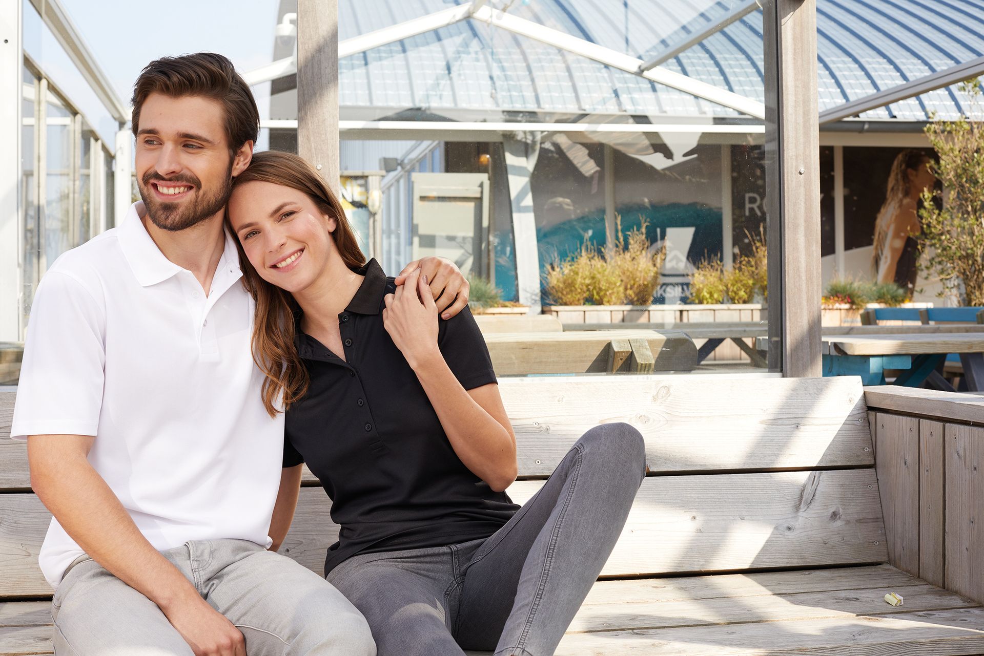 Polo aus Funktions-Polyester für Promotion, Sport und Freizeit für Herren