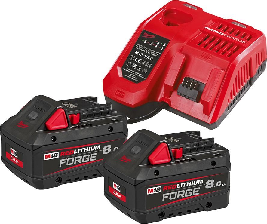 Akku-Starterset M18 FORGENRG-802 2x 18,0 V 8Ah