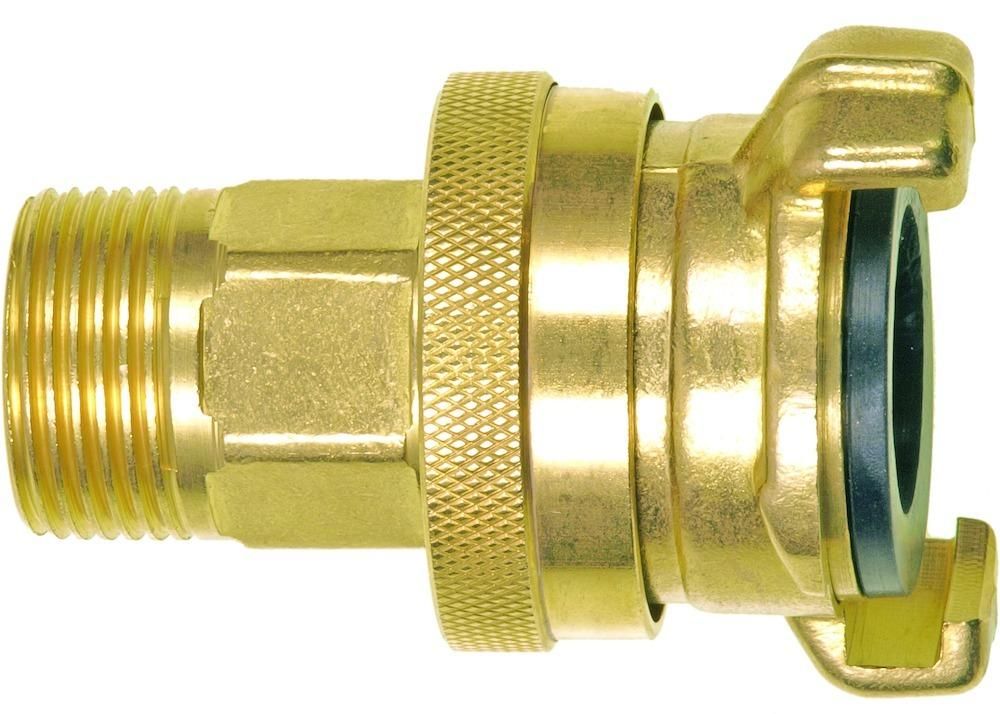 GEKA-Schlauchstück SD, MS, AG G3/4", SB