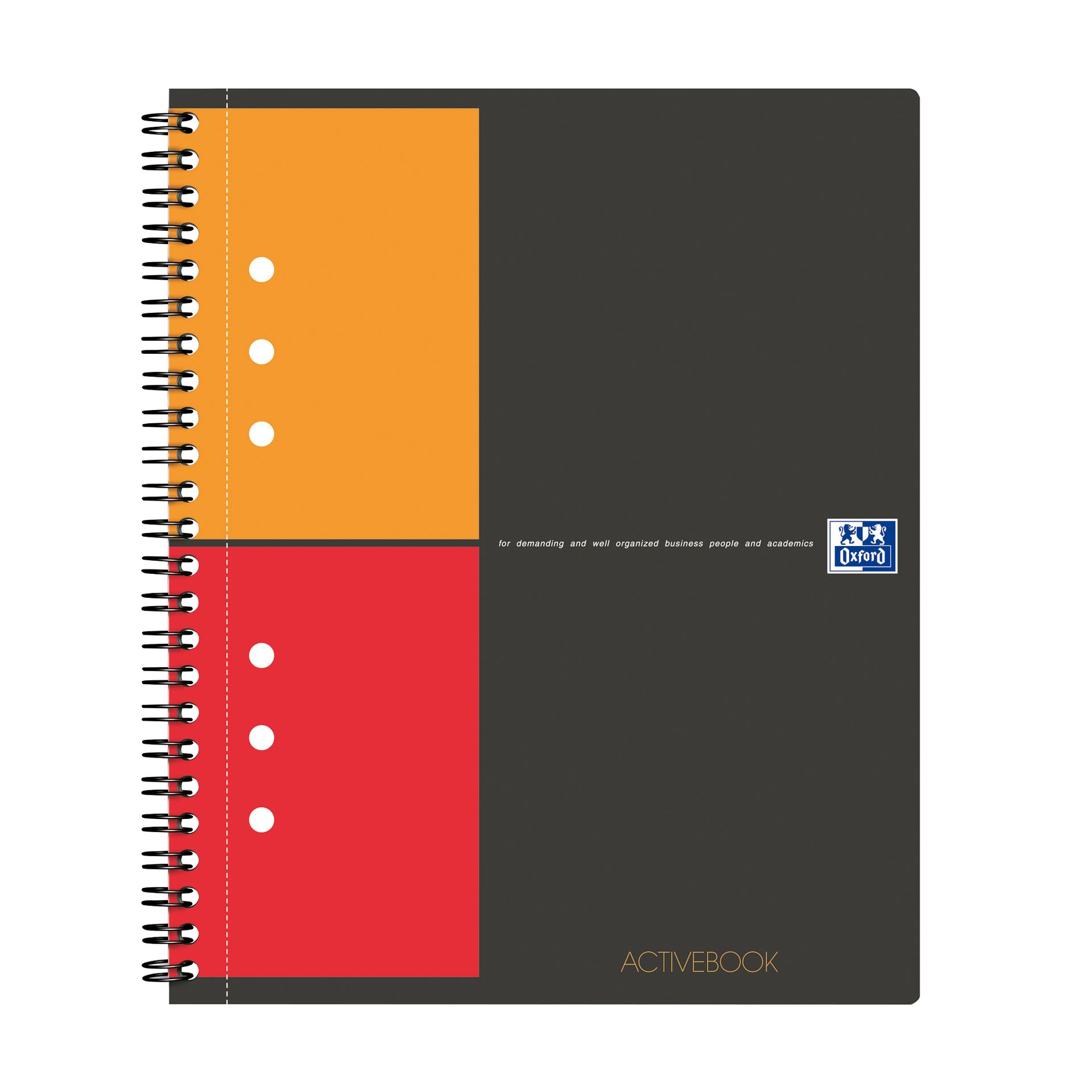 Collegeblock Activebook DIN A5+ kariert 80Bl.
