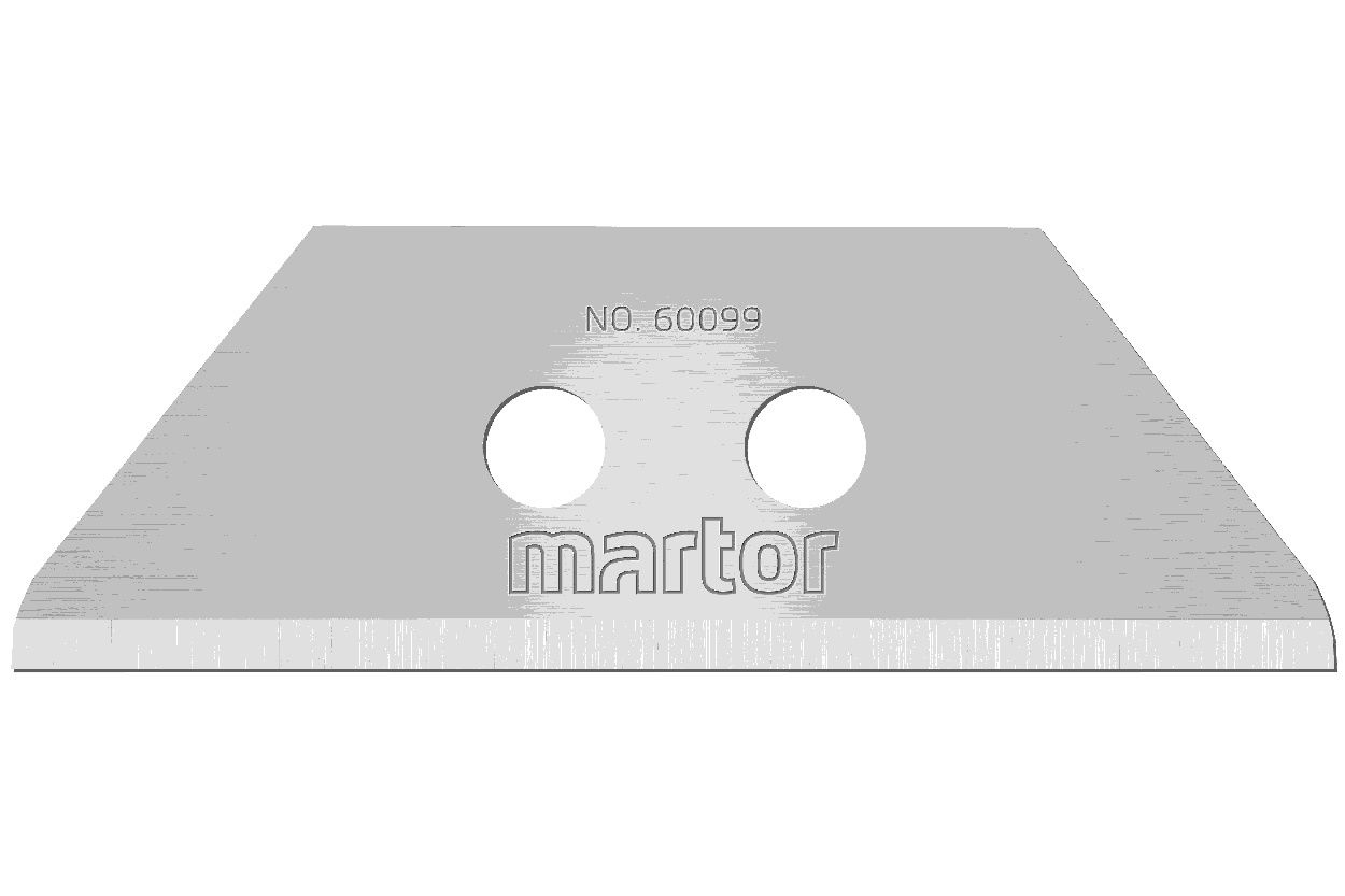 MARTOR Ersatzklinge TRAPEZKLINGE 60099 Breitschliff POS | 10 Stück
