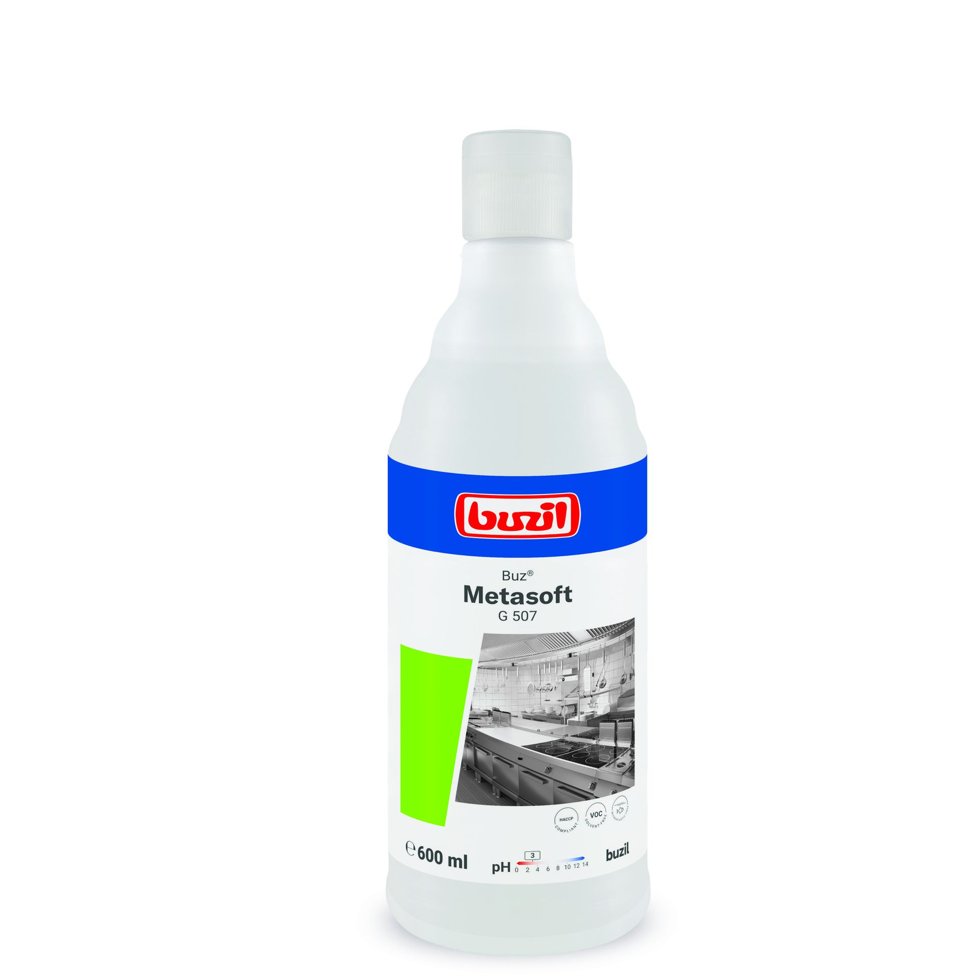 Buz® Metasoft,Gebrauchsfertiger Edelstahlreiniger