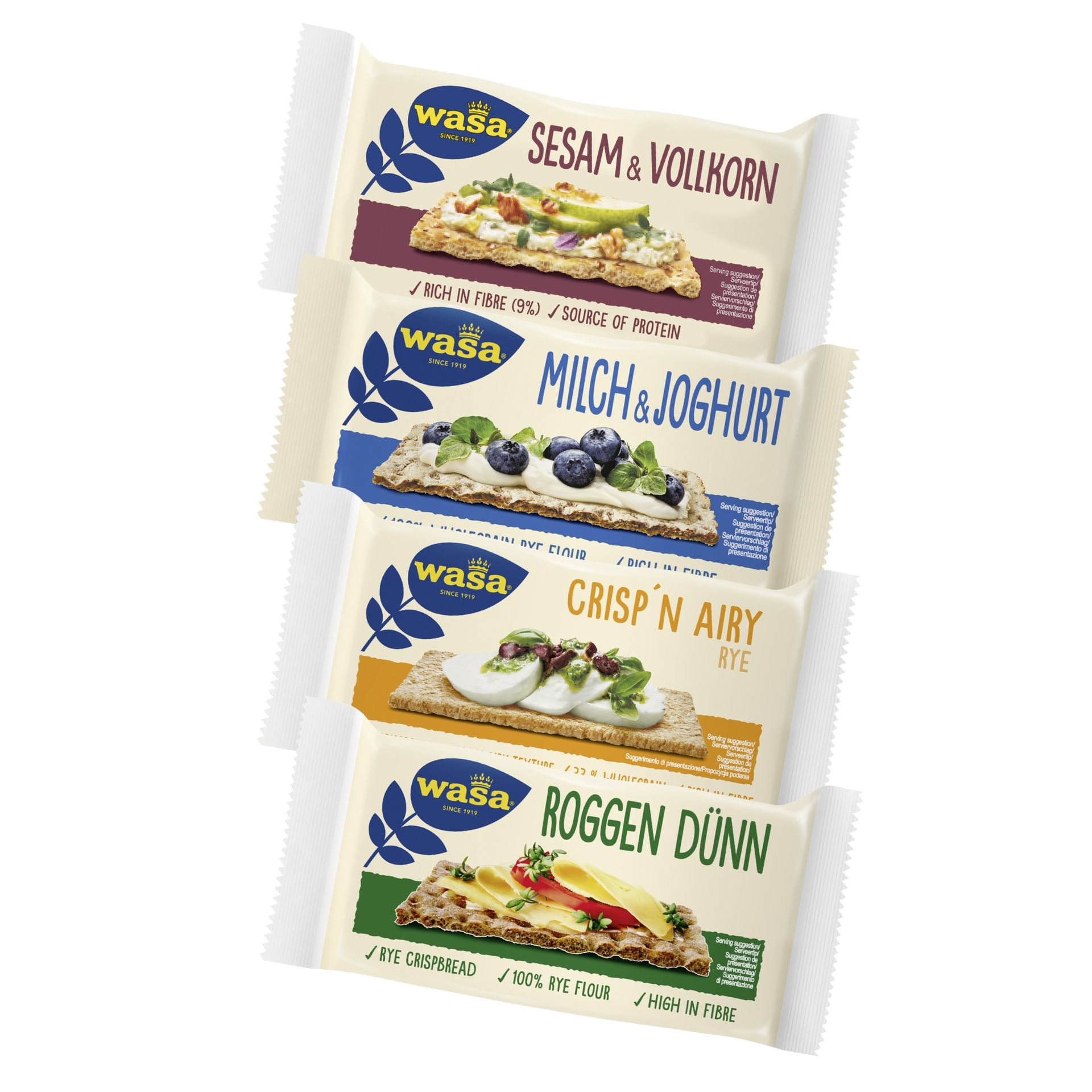 Knäckebrot Frühstücksbox sort 40x2St