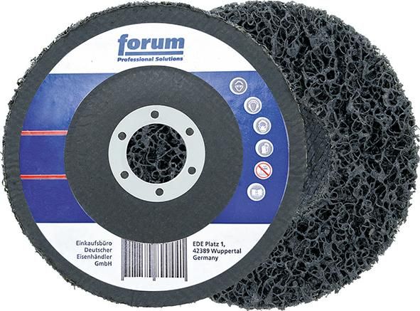 FORUM Grobreinigungssch. 125mm m.Teller