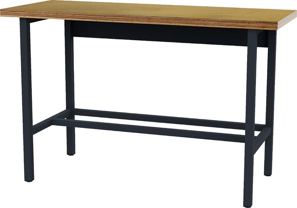 Arbeitstisch B1500xT600xH960 mm RAL 7016 Buche MP