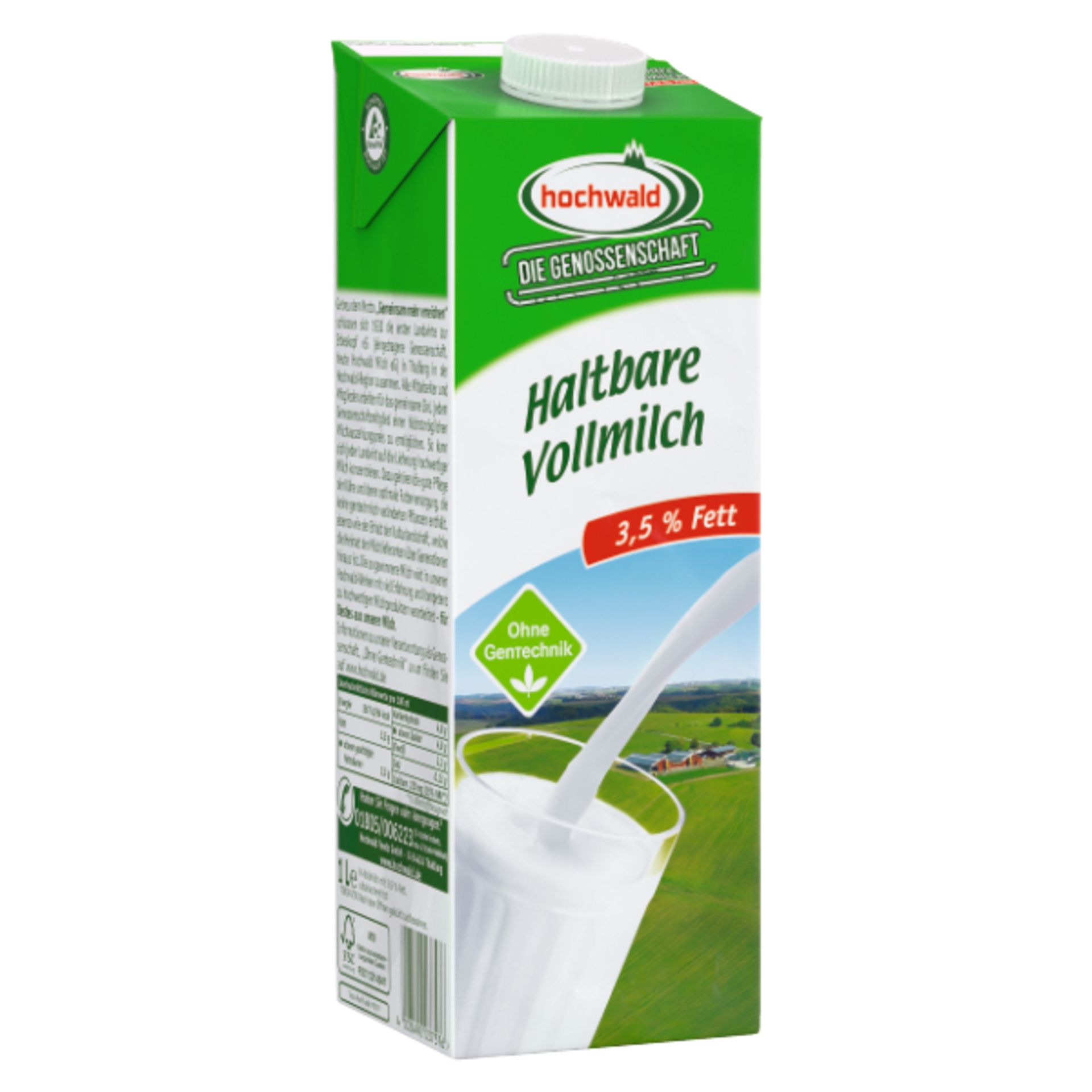H-Milch 3,5Prozent 1l 12 St./Pack.