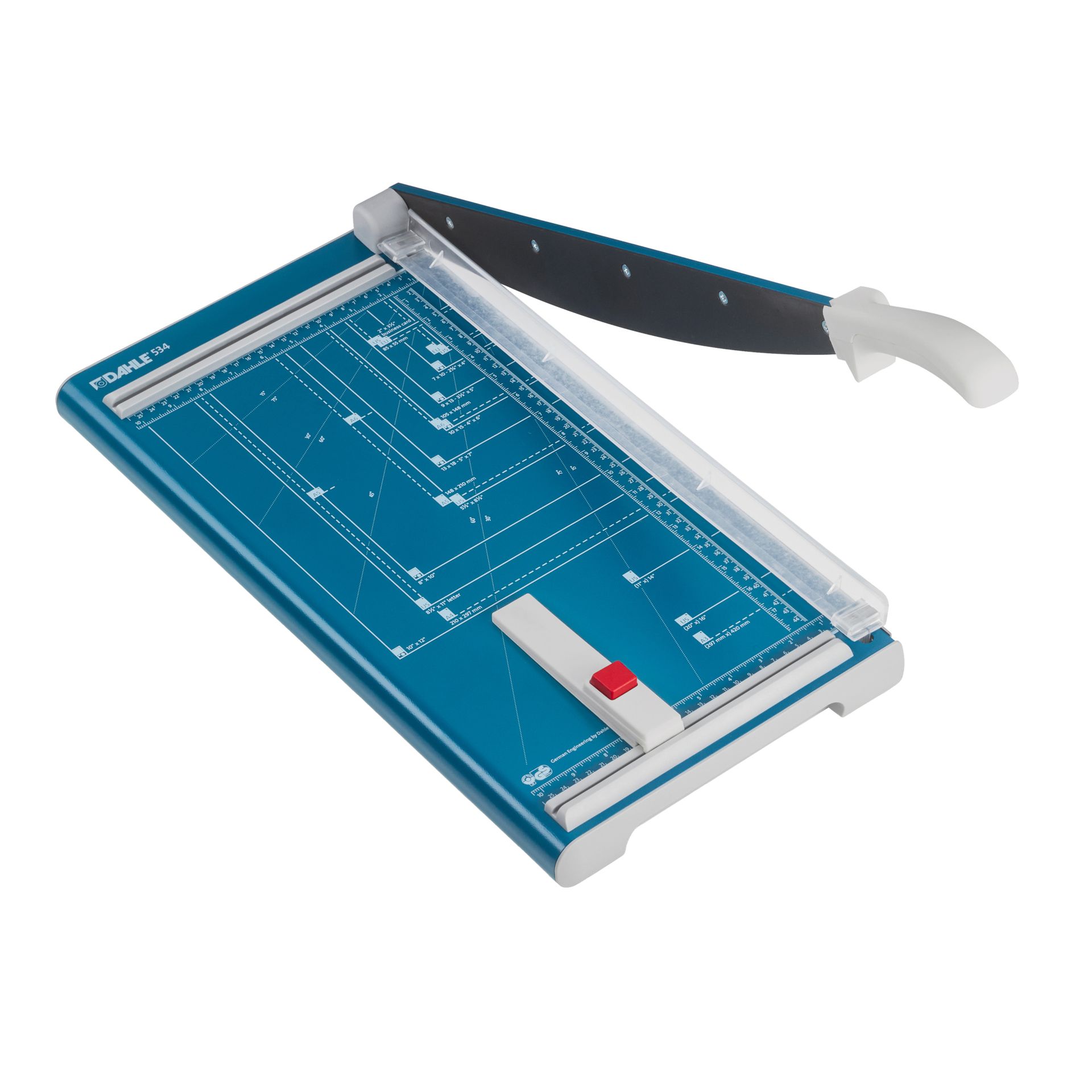 Hebelschneider 285x585mm DIN A3 15Bl. Metall blau