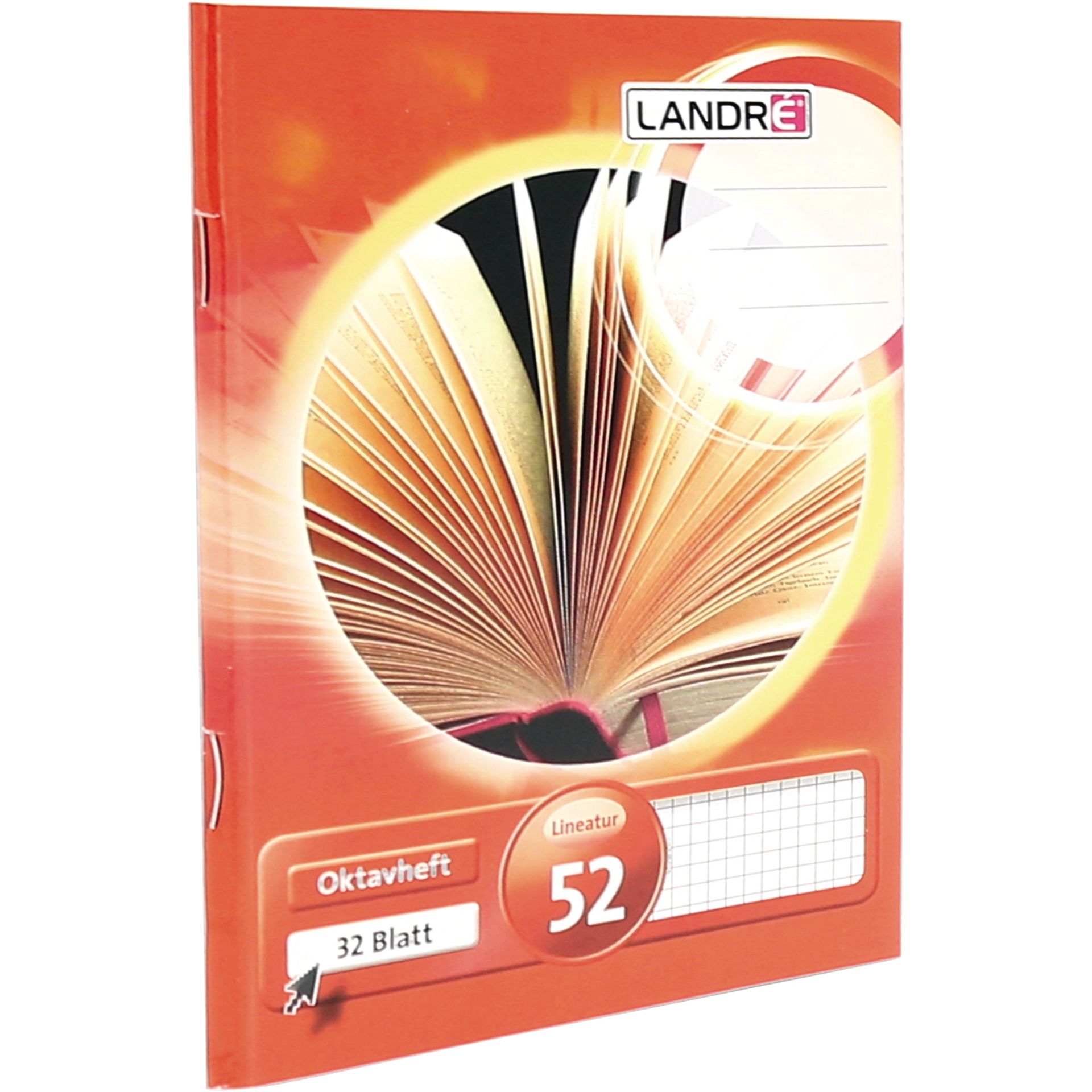 Oktavheft Lin52 A6 32Bl kariert