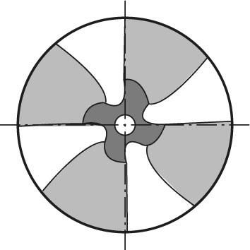 Viertelkreisfräser VHM TiAlN 0,5mm FORMAT