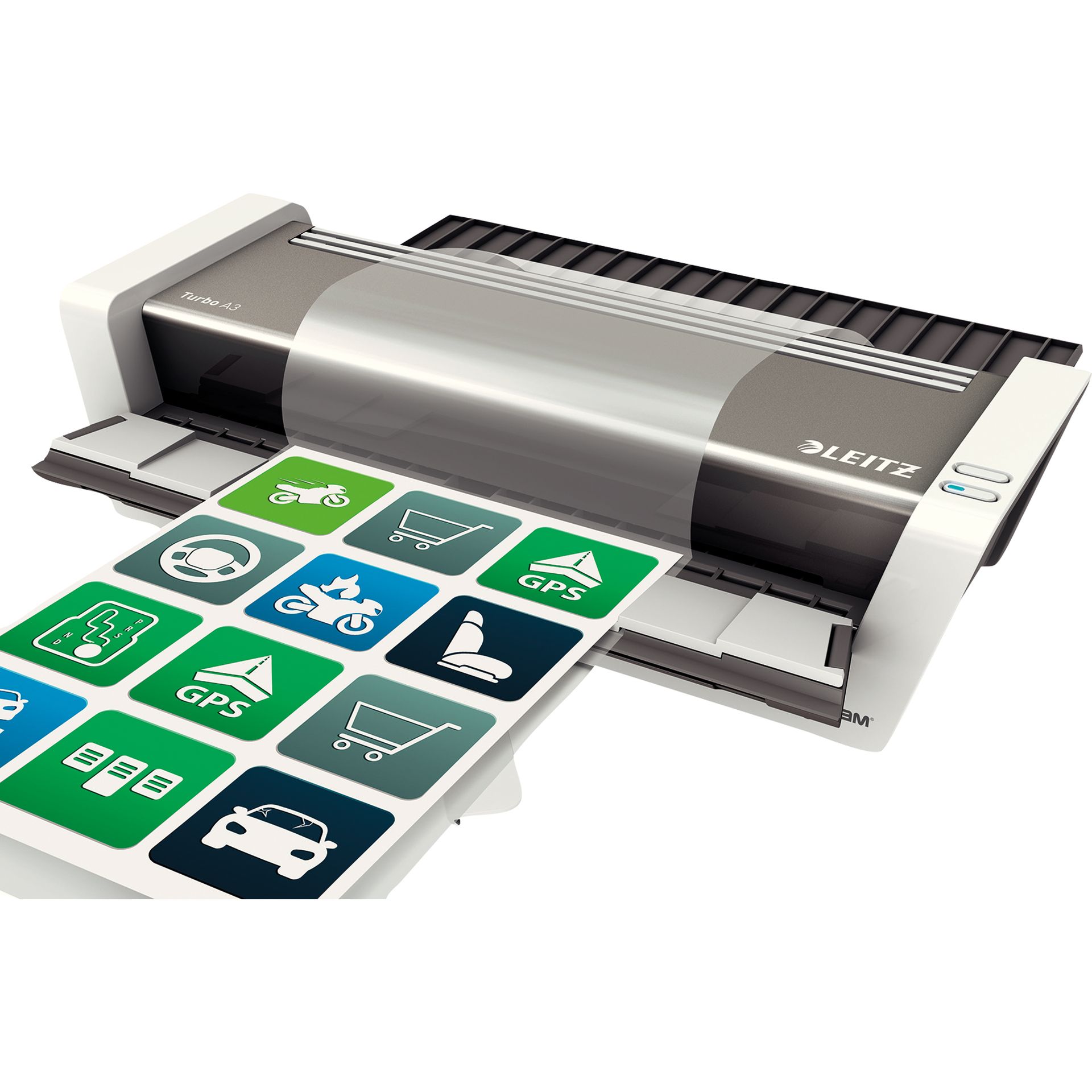 Laminiergerät iLAM Touch 2 Turbo A3 weiß/anthrazit