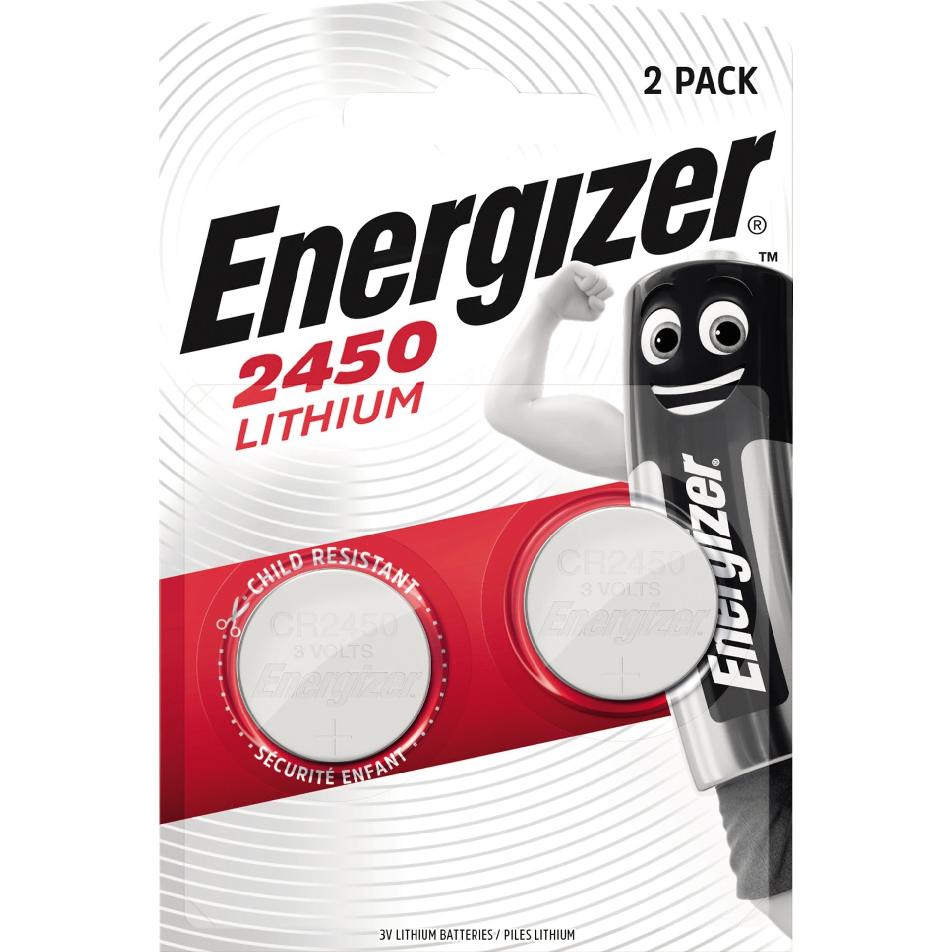 Spezialzelle Lithium CR 2450 2 St./Pack.