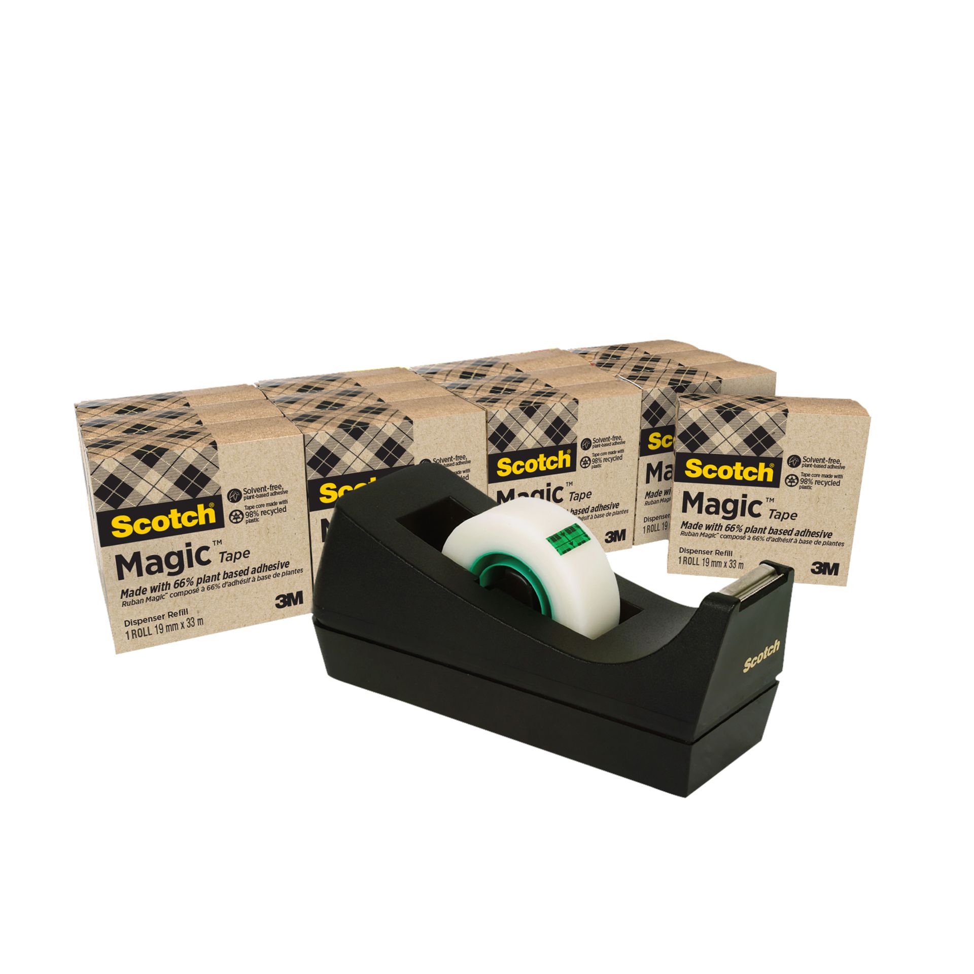 Abroller Set +19mmx33m sw