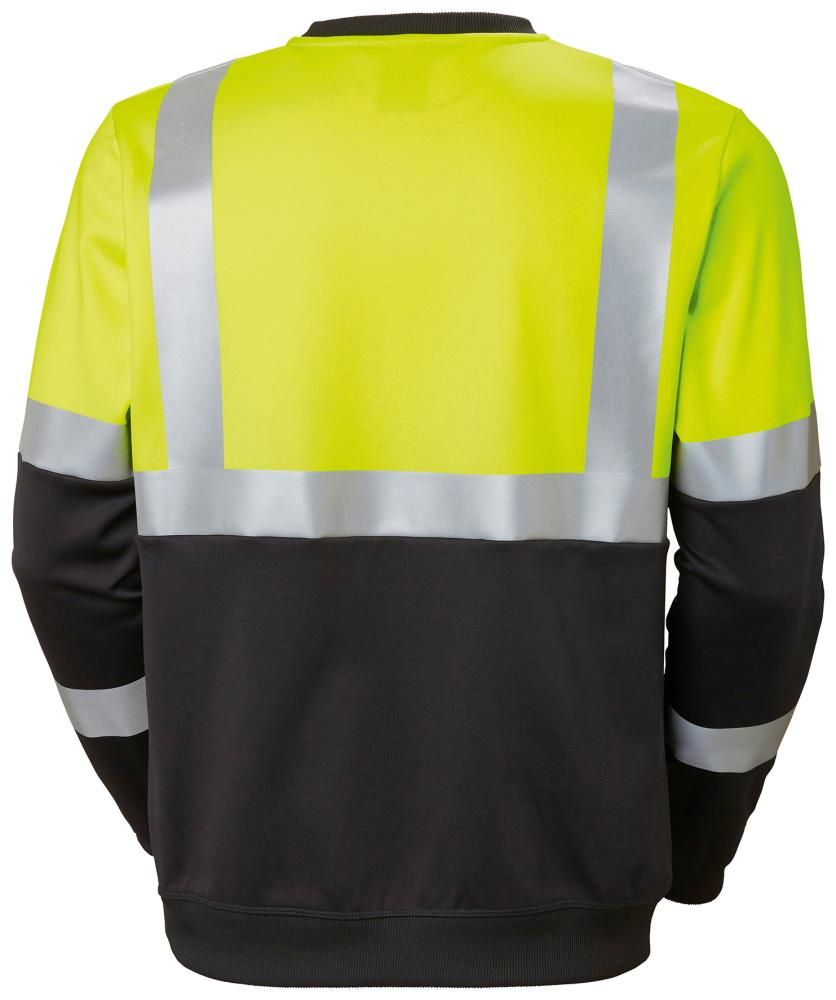 Warn-Sweatshirt, gelb, Gr.S