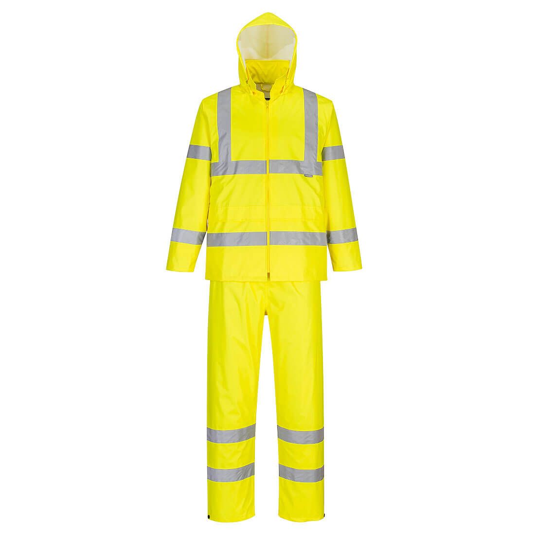 Portwest H448 Warnschutz-Regenanzug, Gelb, Gr. 3XL