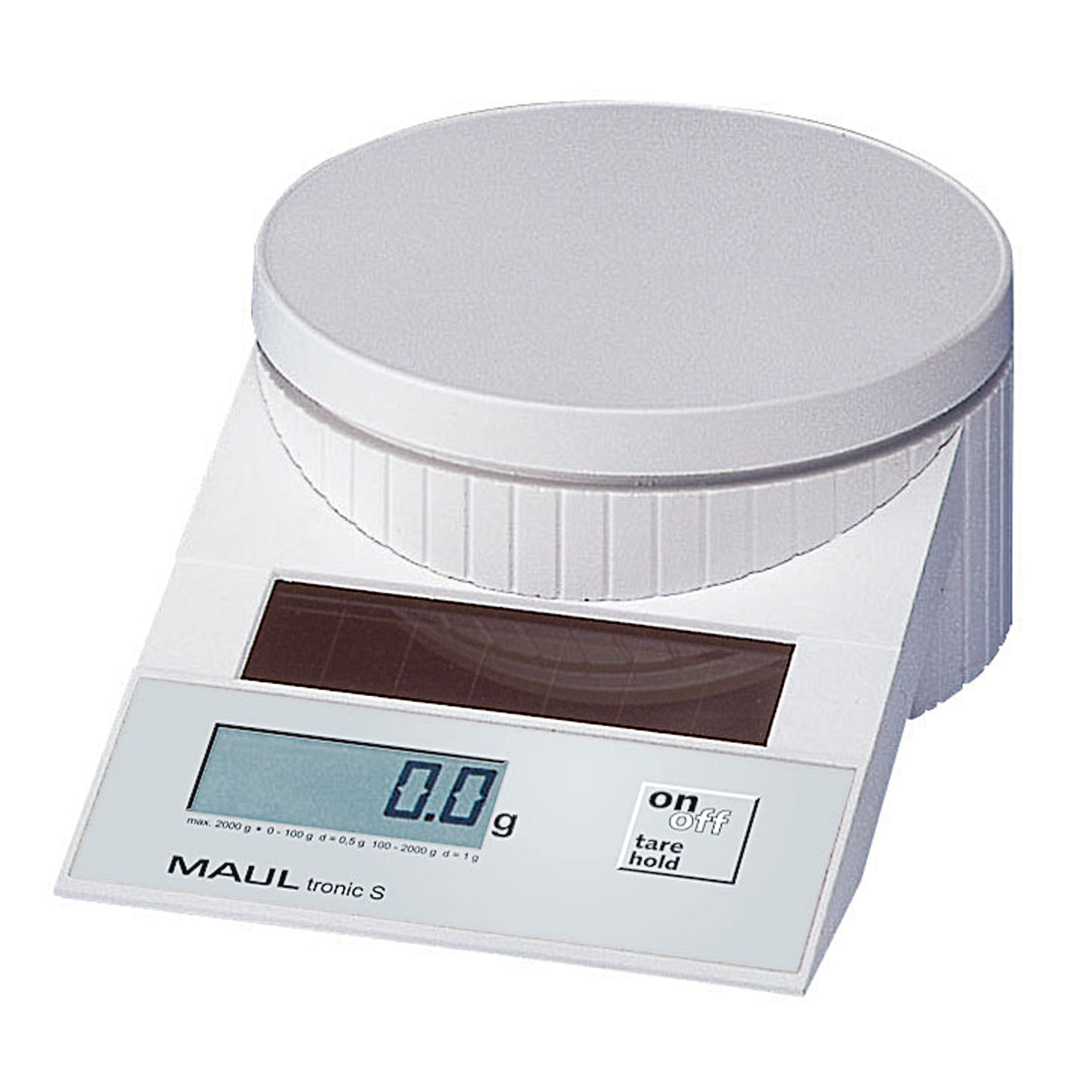 Briefwaage MAULtronic S 2kg KunststofF weiß