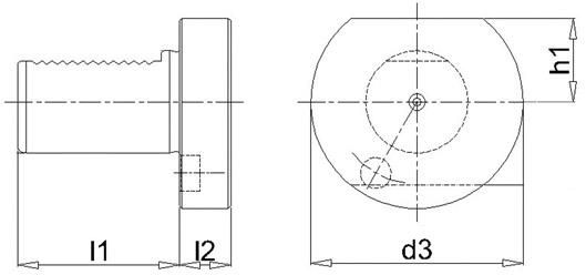 Verschlussstopfen VDI Z2 30mm Kunststoff FORTIS