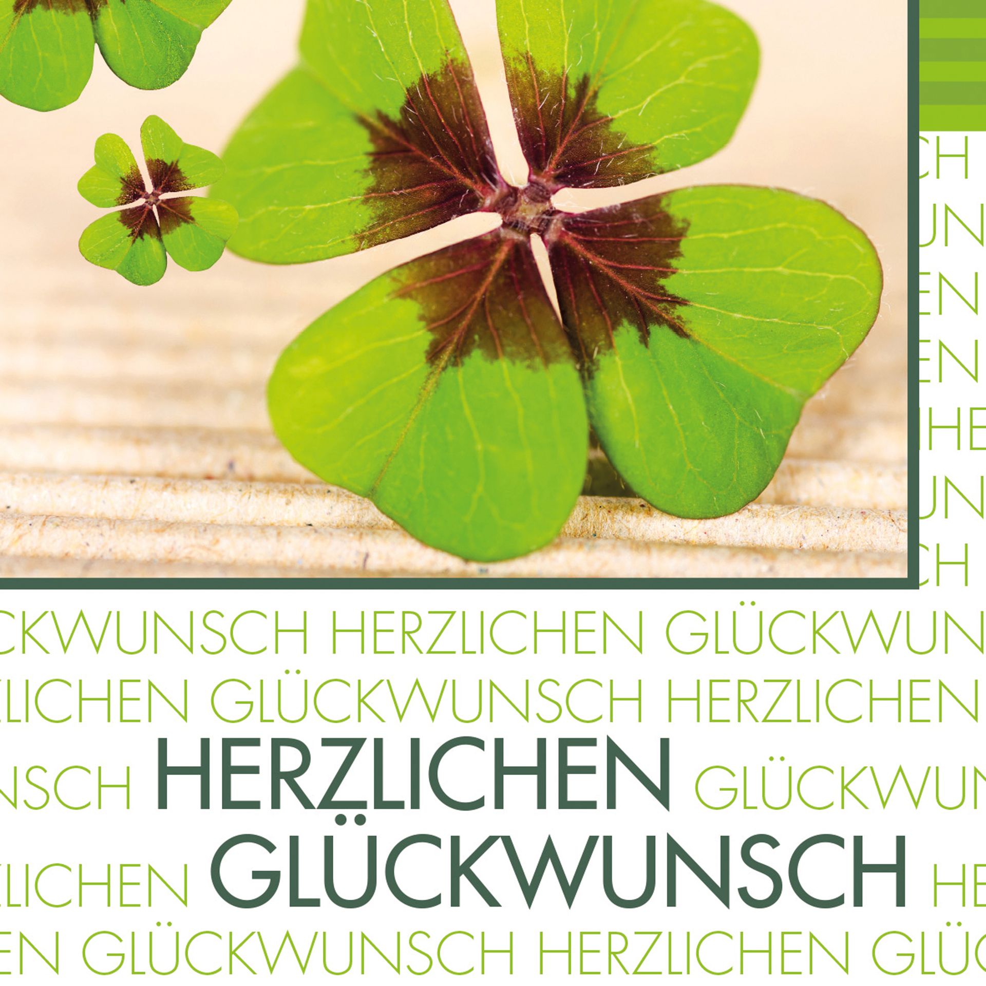 Faltkarte Fortune 10 St./Pack. +Umschl.
