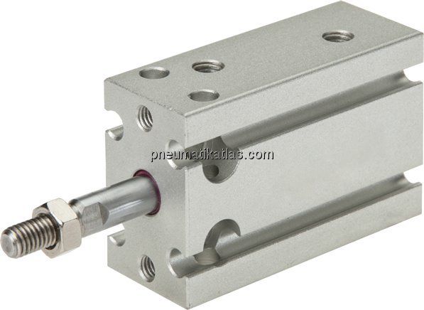 Direktmontagezylinder, Kolben 6mm,Hub 5mm, Standard
