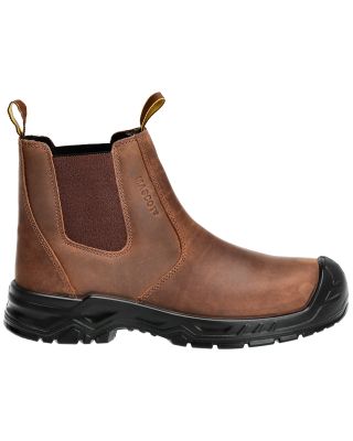 Sicherheitsstiefel Sicherheitsstiefel S3S Nussbraun/Schwarz 1041