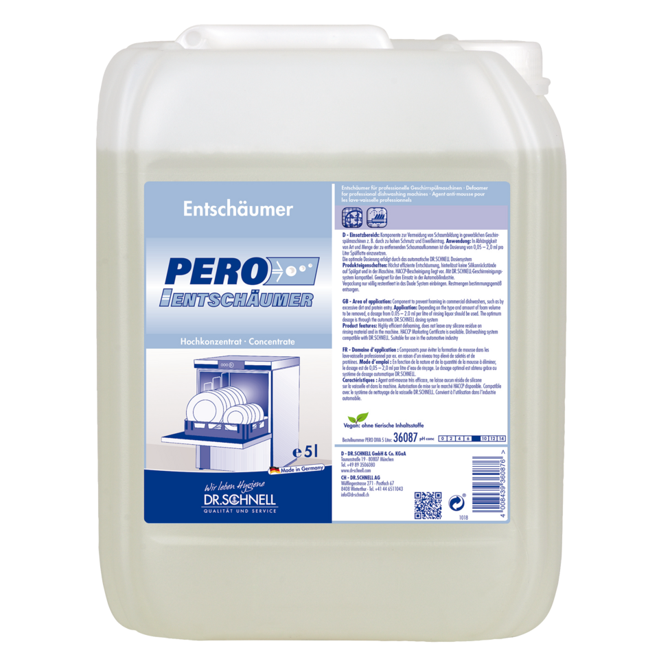PERO ENTSCHÄUMER Kanister 5 Liter
