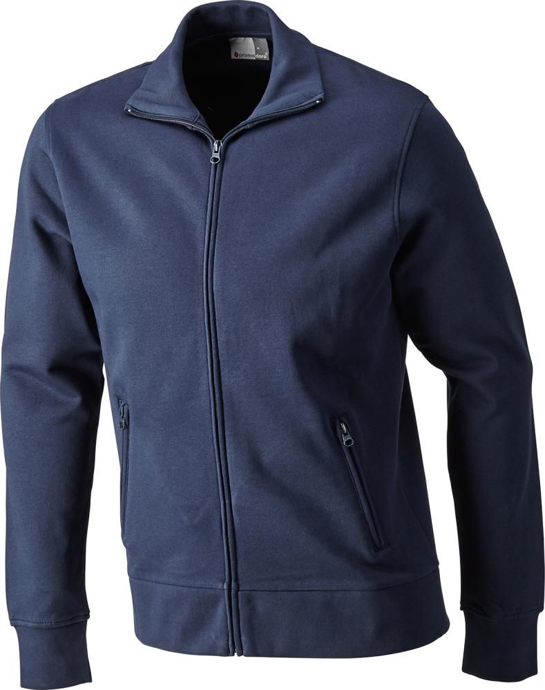 Men`s Jacket Stand-UP Collar navy, Gr.S